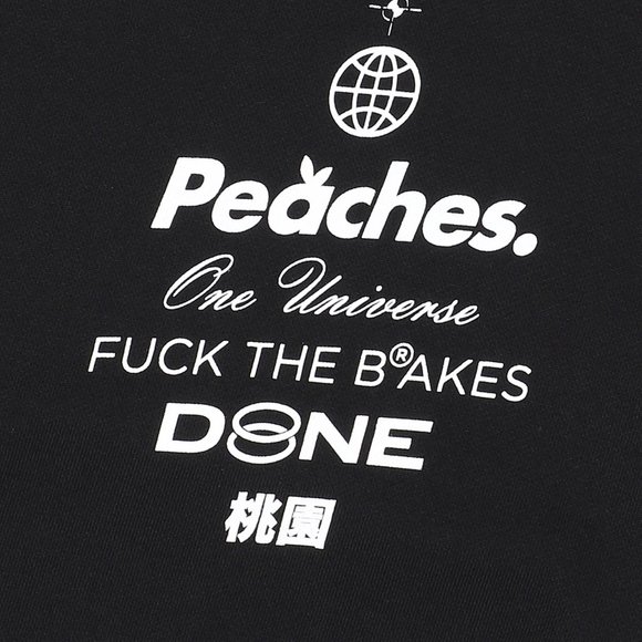 SOLD OUT ONLINE Streetwear Peaches Staple 2 Hoodie in Black - Picture 4 of 8